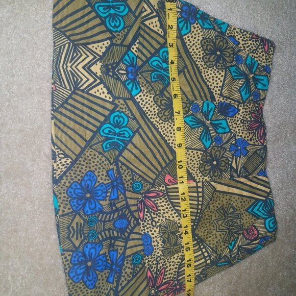 Zara/Boho Floral Geometric Mini Skirt – Size Medium/Trafaluc Mini Skirt - Picture 8 of 11